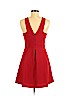 BCBGeneration 100% Polyester Red Casual Dress Size 6 - photo 2