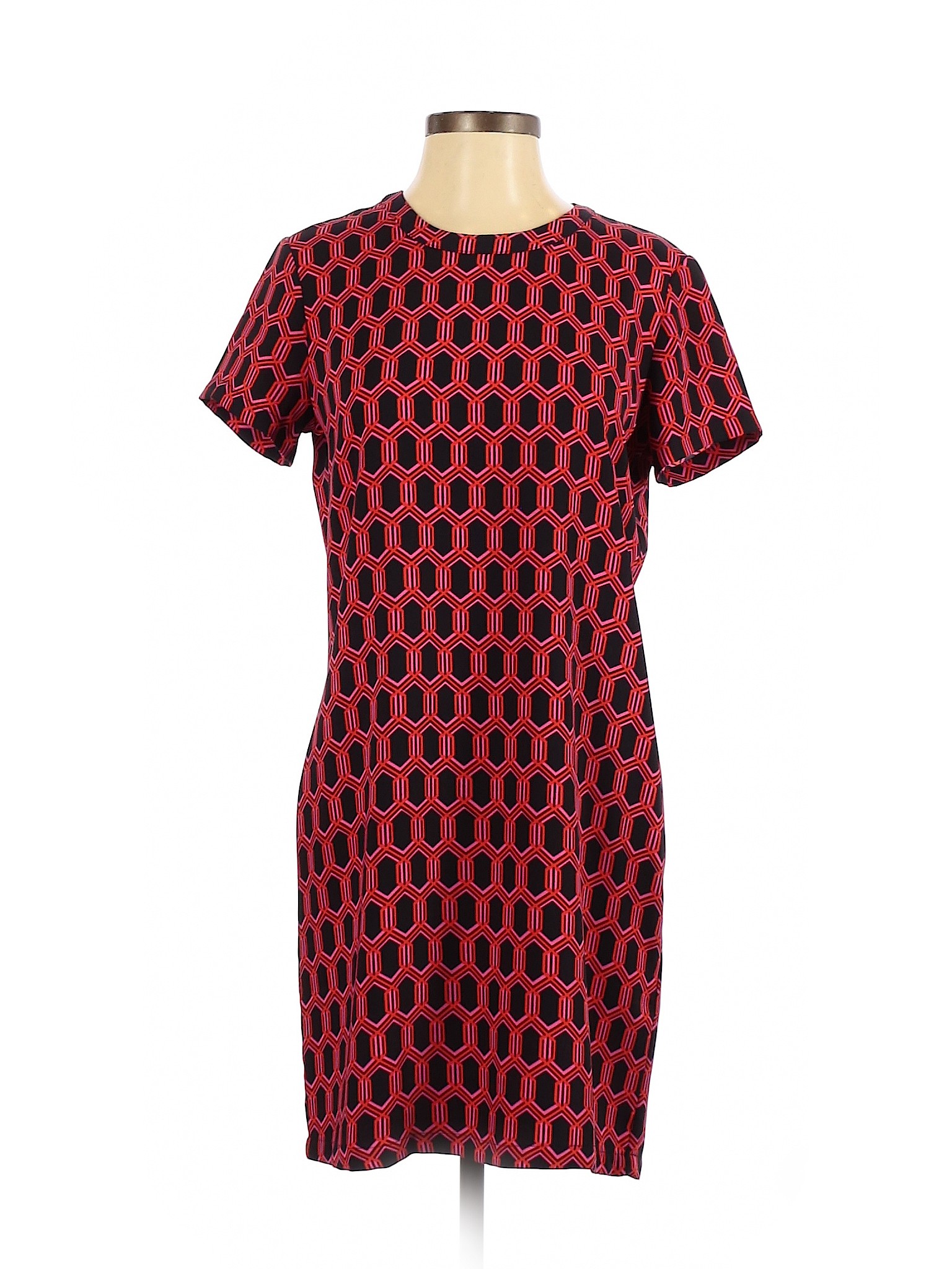 Adrienne Vittadini Women Red Casual Dress 4 | eBay