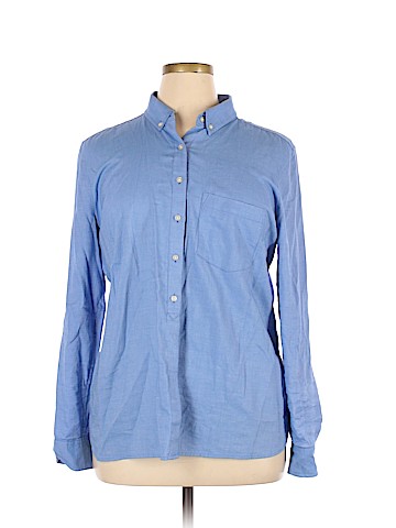 Gap Long Sleeve Button-Down Shirt (view 1)