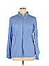Gap 100% Cotton Blue Long Sleeve Button-Down Shirt Size XL - photo 1