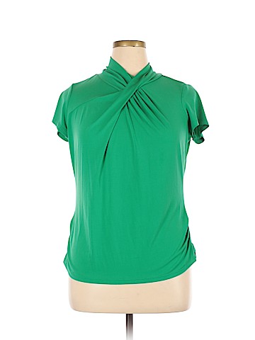 Worthington Plus Short Sleeve Top (view 1)