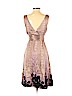 Ted Baker London 100% Silk Tan Casual Dress Size 4 (1) - photo 2