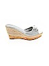 Guess Silver Wedges Size 7 1/2 - photo 1