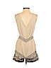Ann Taylor LOFT 100% Linen Ivory Romper Size 4 (petite) - photo 2