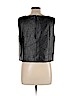 Banana Republic Black Faux Leather Top Size L (petite) - photo 2