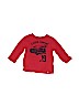 Baby Gap 100% Cotton Red Long Sleeve T-Shirt Size 12-18 mo - photo 1