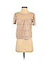 American Eagle Outfitters 100% Viscose Tan Short Sleeve Top Size S (petite) - photo 1