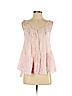 Free People 100% Viscose Pink Sleeveless Blouse Size S - photo 1