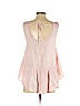 Free People 100% Viscose Pink Sleeveless Blouse Size S - photo 2