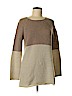 J Brand for Christopher Kane Tan Wool Pullover Sweater Size L - photo 1