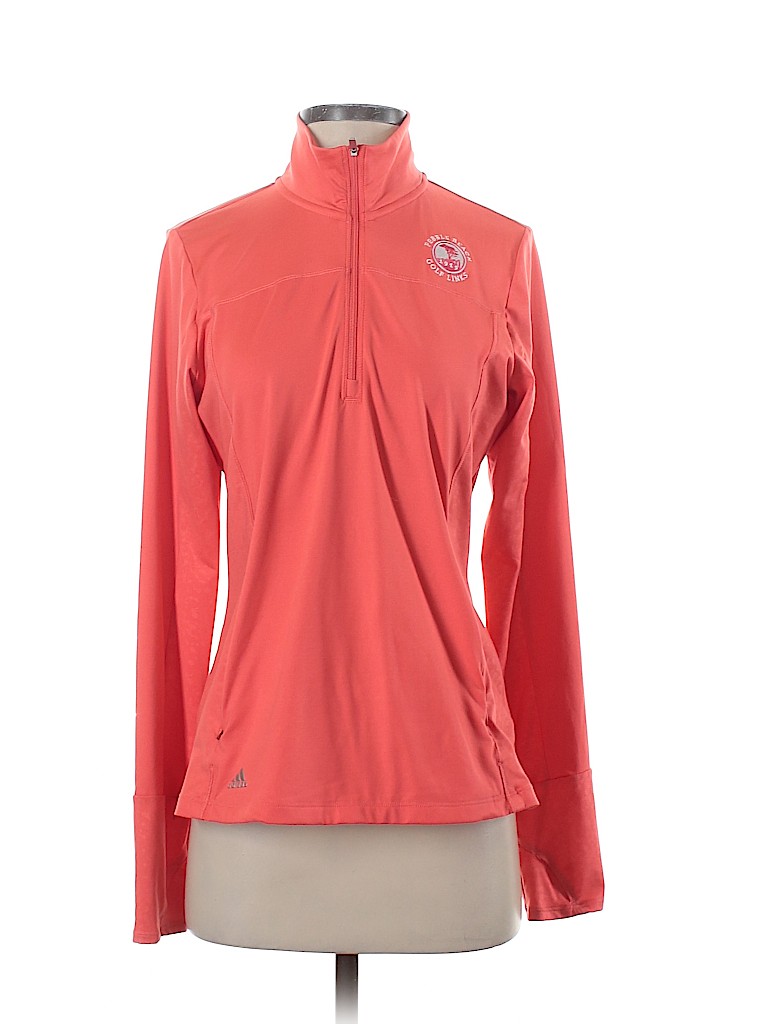 Adidas Orange Pullover Sweater Size S - photo 1