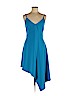 Alice + Olivia 100% Polyester Blue Cocktail Dress Size 8 - photo 1