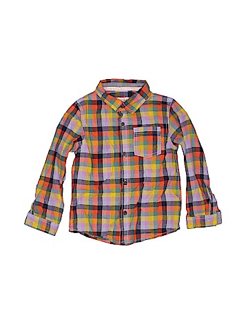 Cat & Jack Long Sleeve Button-Down Shirt (view 1)