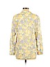 Liz Claiborne 100% Cotton Yellow Long Sleeve Button-Down Shirt Size M (petite) - photo 2