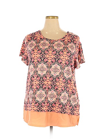 St. John's Bay Short Sleeve Top (view 1)