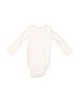 Carter's 100% Cotton White Long Sleeve Onesie 12-18 MO / 18 MO - photo 1