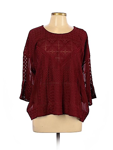 Isabel Marant 3/4 Sleeve Silk Top (view 1)