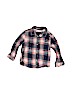 Zara Blue Long Sleeve Button-Down Shirt Size 18-24 mo - photo 1