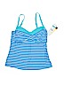 Beach House Blue Swimsuit Top Size 16 - photo 1
