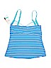 Beach House Blue Swimsuit Top Size 16 - photo 2