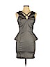 Charlotte Russe Gray Cocktail Dress Size L - photo 1