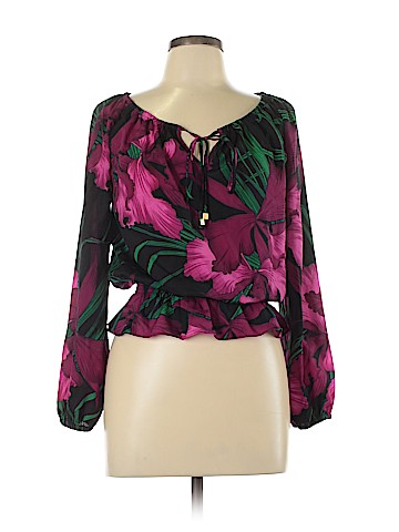 MICHAEL Michael Kors Long Sleeve Blouse (view 1)