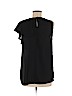 Hayden 100% Polyester Black Short Sleeve Blouse Size M - photo 2
