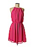 Lush 100% Polyester Pink Casual Dress Size M - photo 1