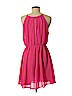 Lush 100% Polyester Pink Casual Dress Size M - photo 2