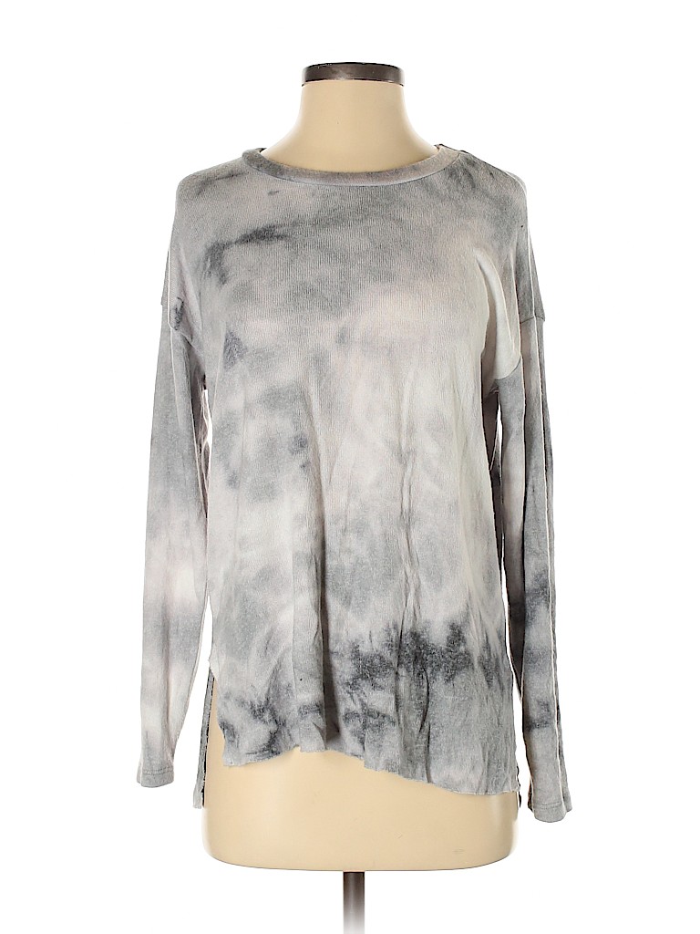 American Eagle Outfitters Gray Long Sleeve Top Size S - photo 1