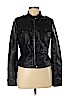 Bernardo 100% Polyurethane Black Faux Leather Jacket Size L - photo 1