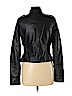 Bernardo 100% Polyurethane Black Faux Leather Jacket Size L - photo 2