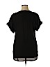 Zenana Outfitters 100% Polyester Black Short Sleeve Blouse Size XL - photo 2