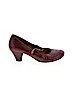 Naya 100% Leather Burgundy Heels Size 8 - photo 1