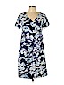 Soft Surroundings Blue Casual Dress Size L (petite) - photo 1