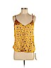 Reformation 100% Silk Gold Sleeveless Silk Top Size M - photo 1