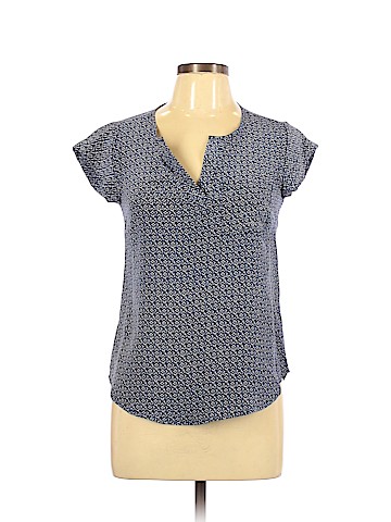 Cynthia Rowley TJX Short Sleeve Silk Top (view 1)