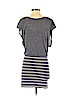 Derek Heart Gray Casual Dress Size S - photo 2