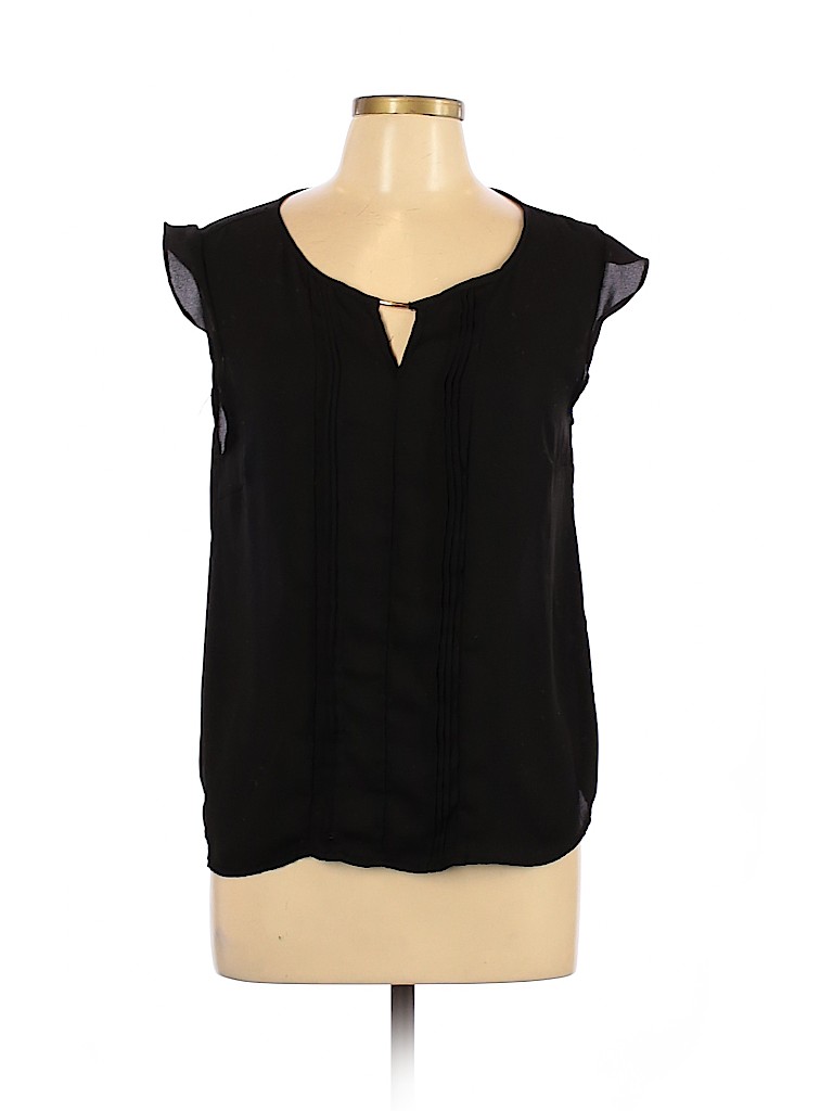 Forever 21 Black Sleeveless Blouse Size L - photo 1