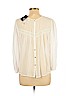 Forever 21 100% Rayon Ivory Long Sleeve Blouse Size L - photo 2
