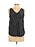 Elodie Black Sleeveless Top Size L - photo 1