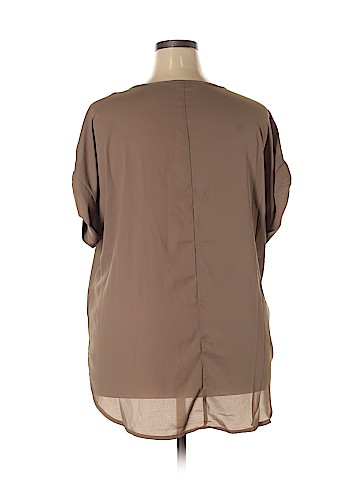 Zenana Outfitters Short Sleeve Blouse (view 2)