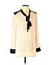 Forever 21 100% Polyester Ivory Long Sleeve Blouse Size S - photo 1