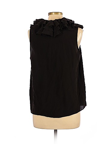 ALLSAINTS Spitalfields Sleeveless Silk Top (view 2)
