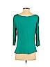 MICHAEL Michael Kors 100% Rayon Blue 3/4 Sleeve Top Size S - photo 2