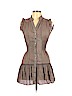 American Rag Gray Casual Dress Size M - photo 1