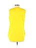 MICHAEL Michael Kors 100% Polyester Yellow Sleeveless Blouse Size 4 - photo 2
