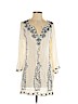 Forever 21 100% Rayon Ivory 3/4 Sleeve Blouse Size S - photo 1