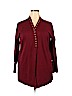 A&I Burgundy Cardigan Size 2X - photo 1