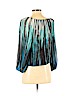 Vince Camuto 100% Polyester Blue 3/4 Sleeve Blouse Size S - photo 2